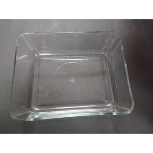 Vtg MSE Martha Stewart Everyday Clear Glass Baking Dish 9.5" x 7.5" x 3"
